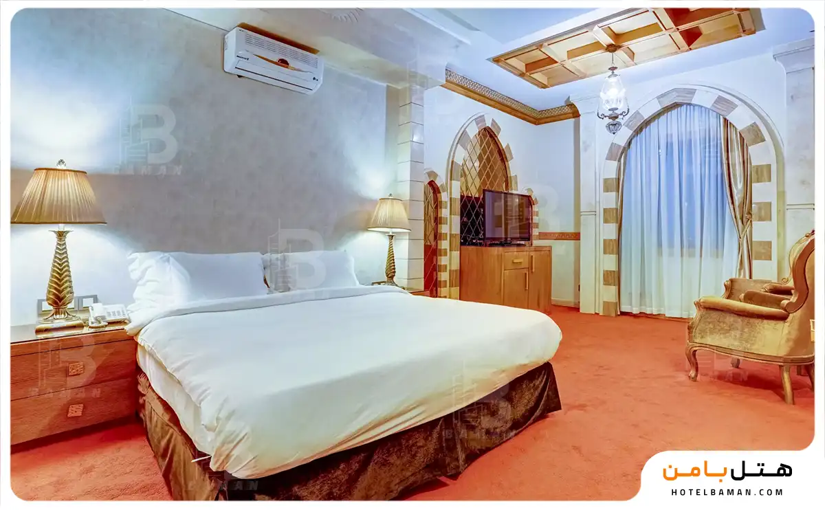 اتاق کویین دونفره Vip (اقامت با صبحانه)